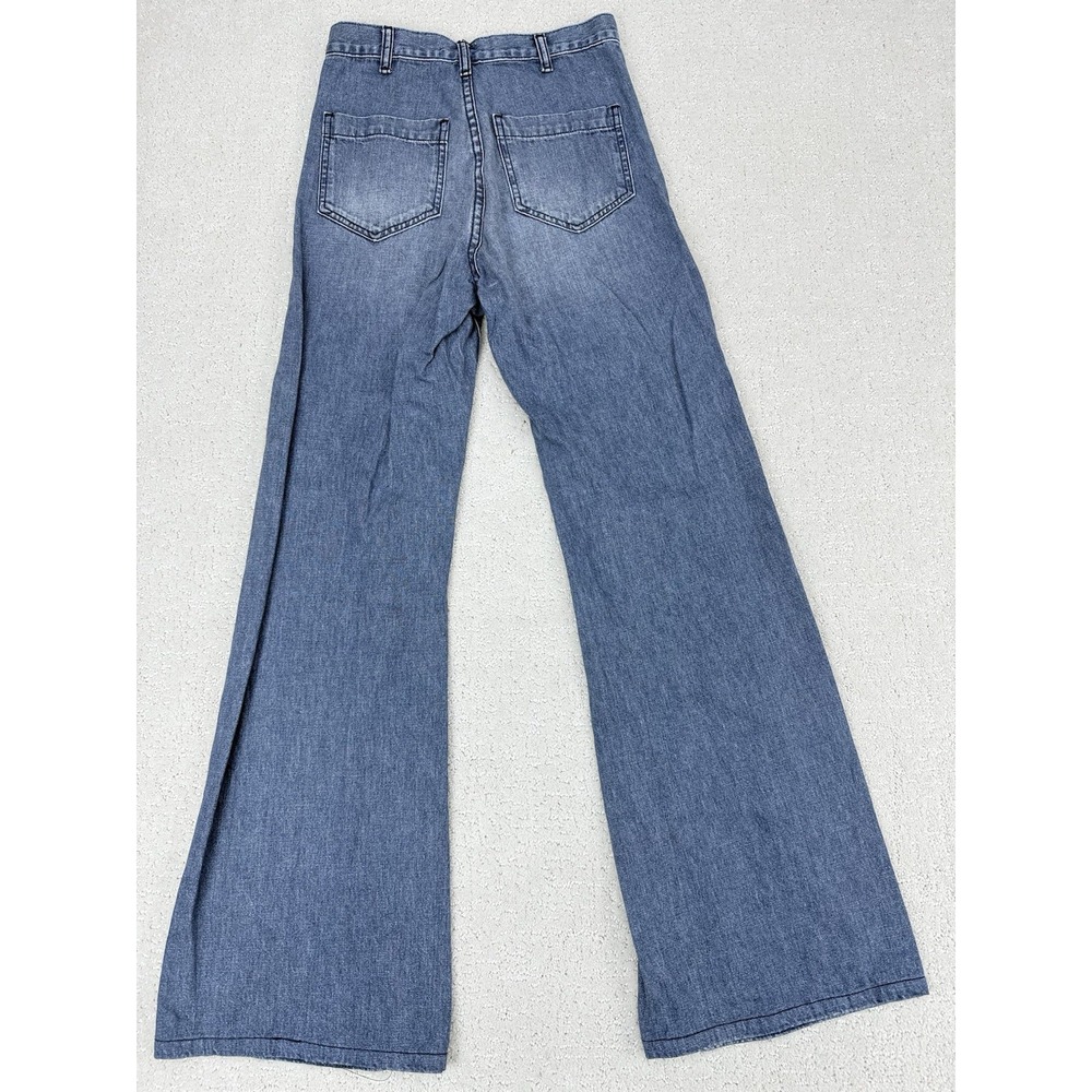 The Great Dock Jean Womens 24 Wide Leg Flare Matador Wash 30 Inseam‎ $295